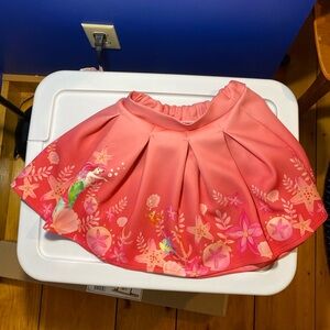 Disney Little Mermaid skirt, size 7/8